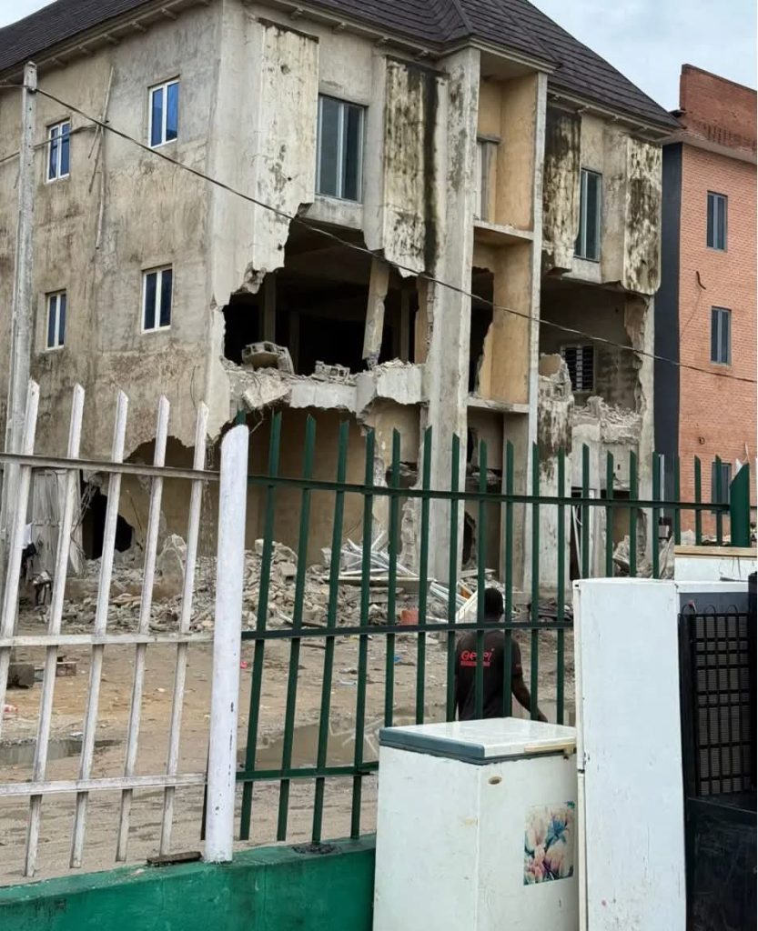 Demolition exercise underway at Trade Fair Complex Ojo 1