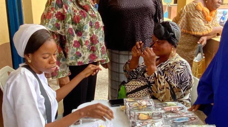 Retired public servants receive free medical screening during Governor Sanwo-Olu’s health outreach programme in Lagos.