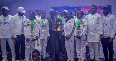 Governor Sanwo-Olu rewards Team Lagos athletes for 2025 National Youth Games victory