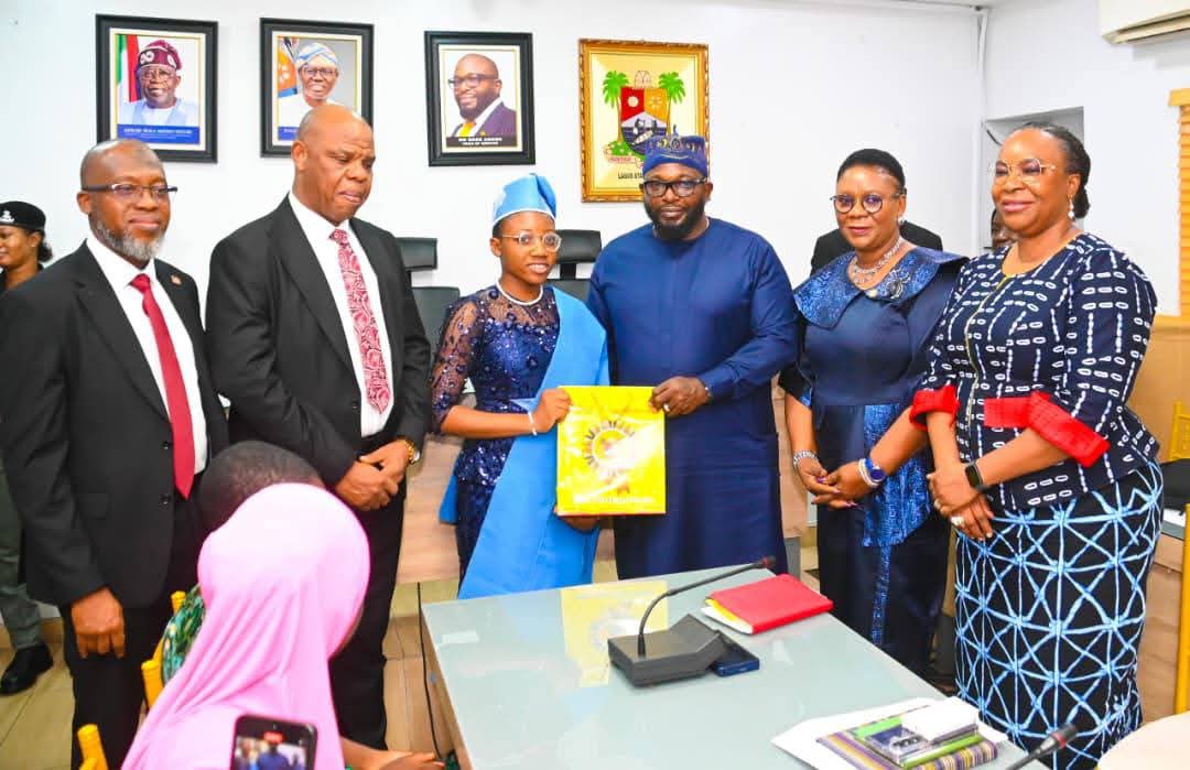 ‘One-Day governor’, others pay courtesy visit to Lagos Head of Service