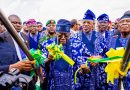 Tinubu, Obasanjo, Akpabio Laud Abiodun at Gateway Airport Inauguration