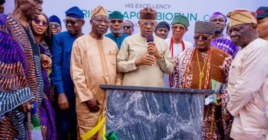 Gov Abiodun Commissions Elega–Saje Road, Unveils Ago-Odo–Lafenwa Reconstruction
