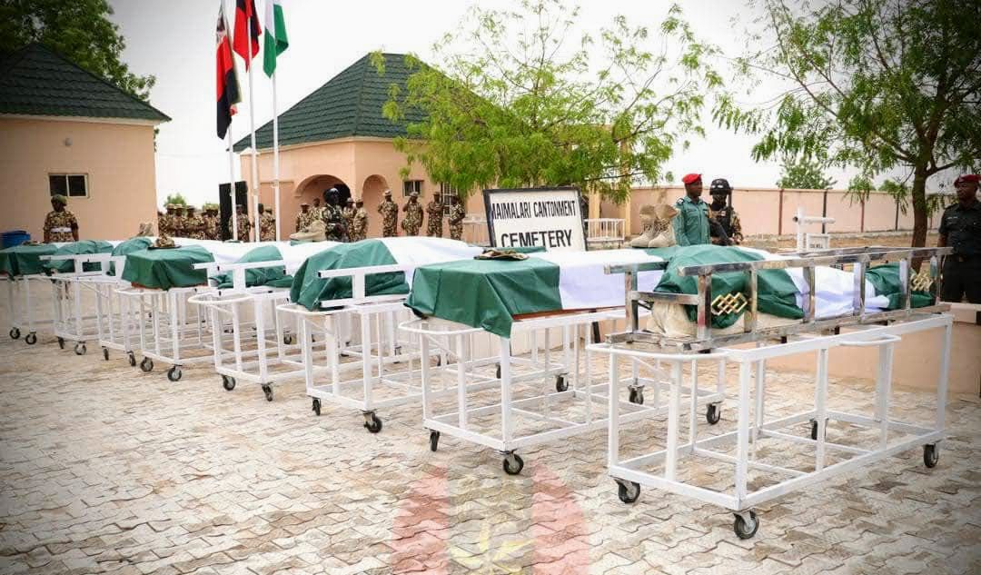 Late Brigadier General Braimah, Others Buried with Full Military Honours