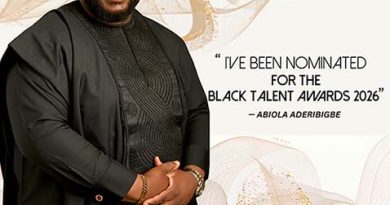Construction Act Advocate, Aderibigbe Receives UK Black Talent Awards 2026 Nomination