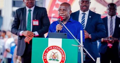 Gov Otti Commissions Nnenna Oti Bus Terminal in Umuahia, Urges Protection of Public Infrastructure