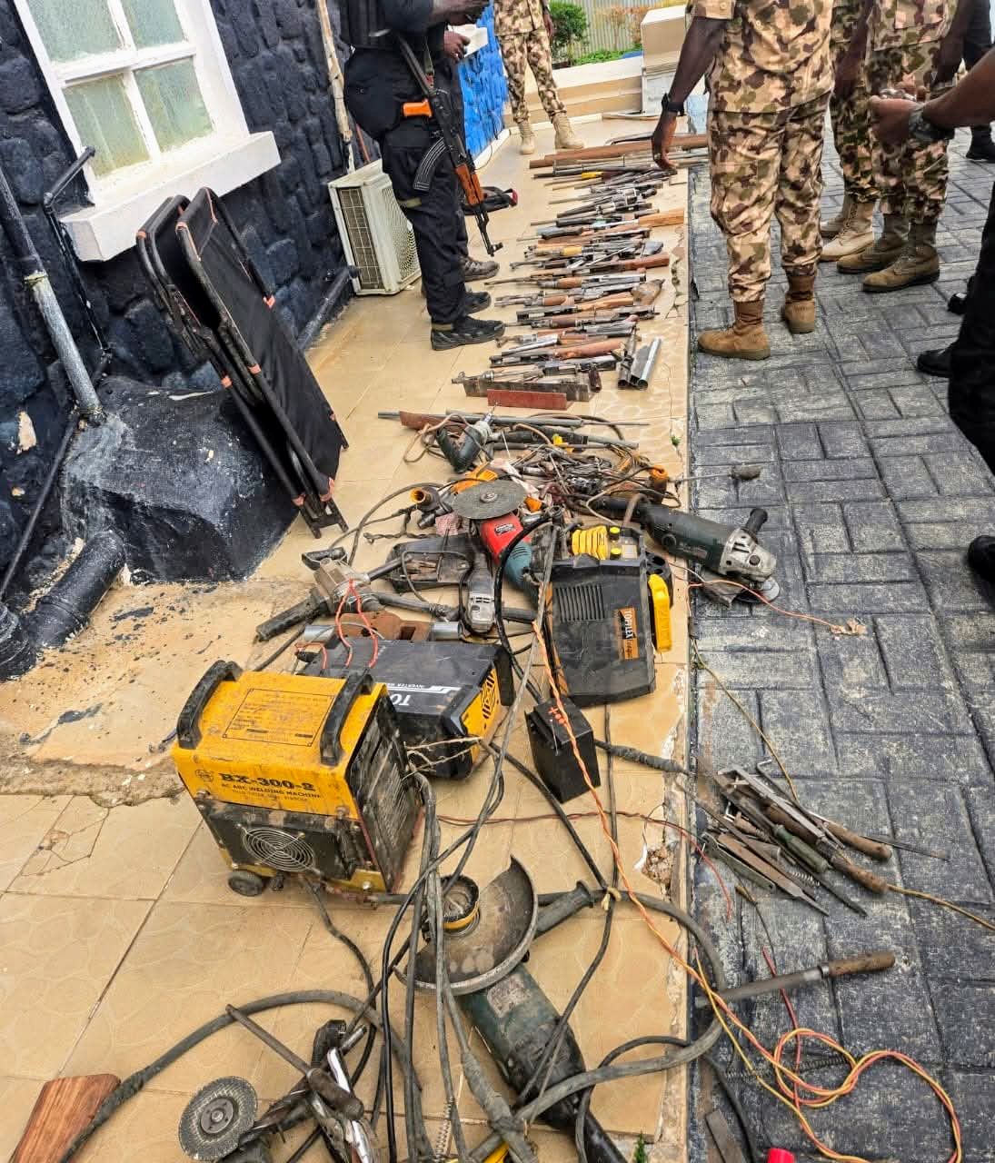Troops bust Illegal arms factory, arrest suspects in Plateau