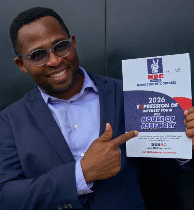 Hon. Thomas Victor Onwubiko Picks NDC Form for Lagos State House of Assembly