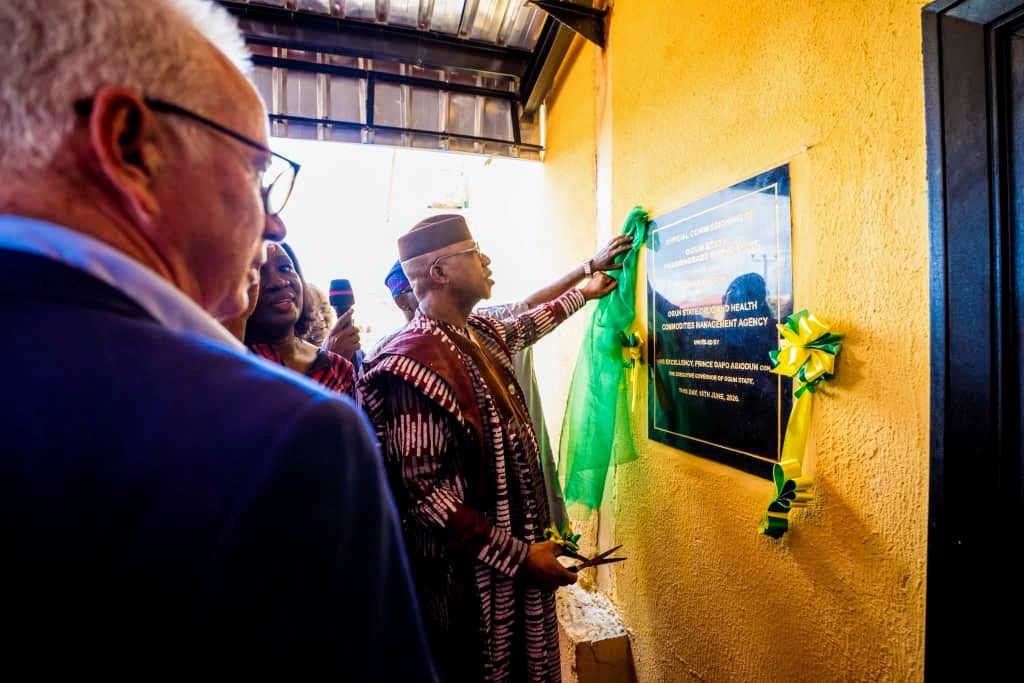 Gov Abiodun Commissions Pharma Warehouse, Says 30,000 Ogun Residents Receive Free HIV Treatment