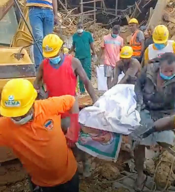 Two Bodies Recovered from Collapsed Elite 5-Star Hostel in Anambra