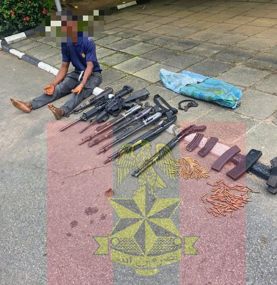 Troops disrupt criminal logisticsas operation UDO KA arrests suspected armourer, recover arms in Imo