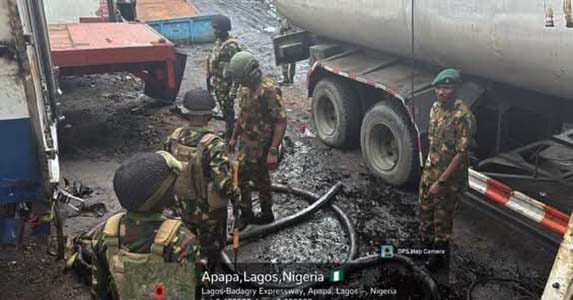 Troops Bust Illegal Bunkering Site in Lagos, Arrest Six Suspects