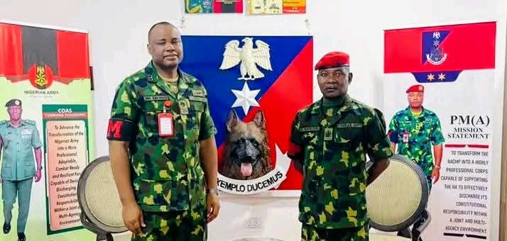 Provost Marshal honours retiring Corps RSMs for 35 years of dedicated service