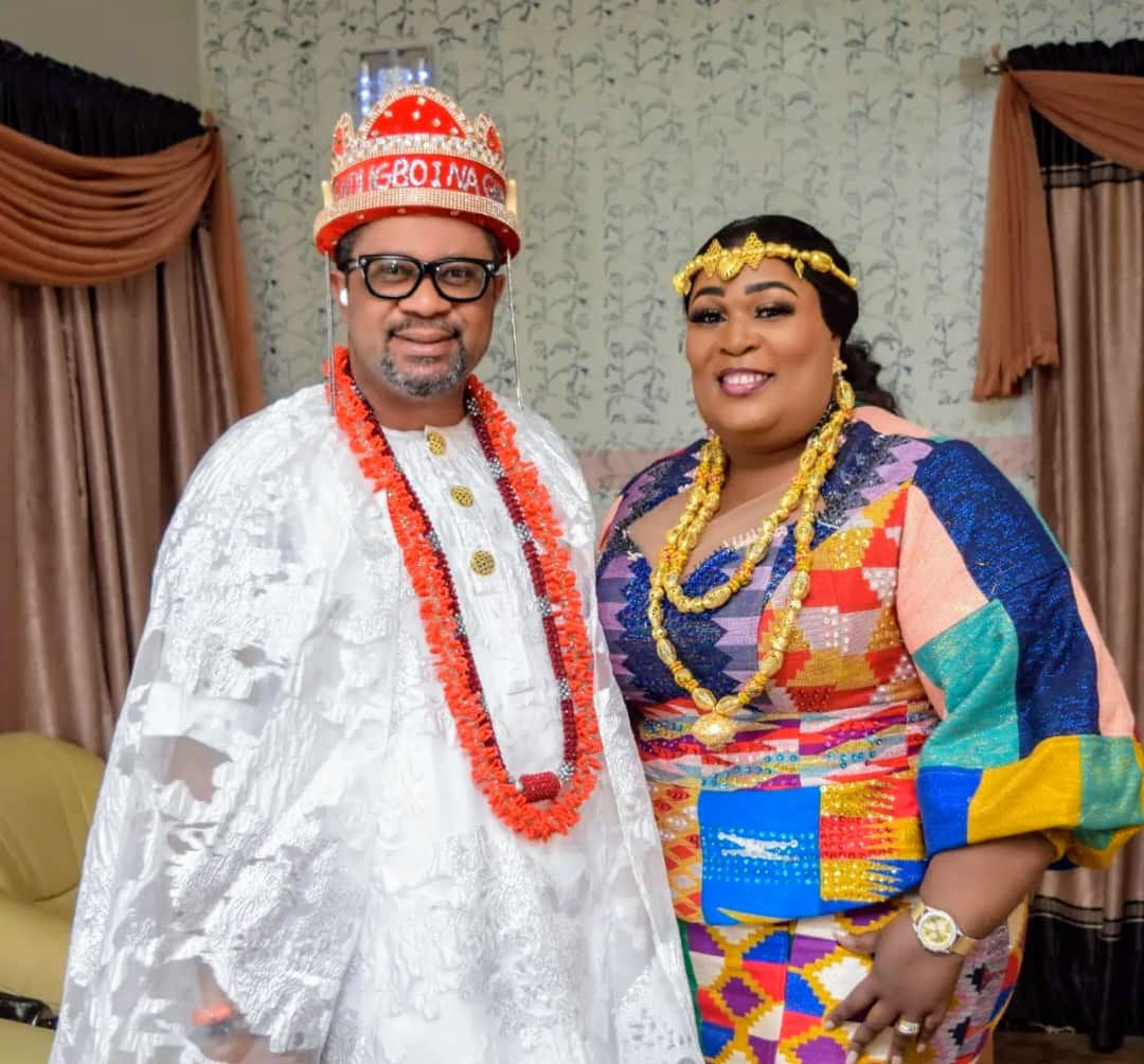 Dr Amb. Ihenetu felicitates wife, Ugoeze Liberty, at 52