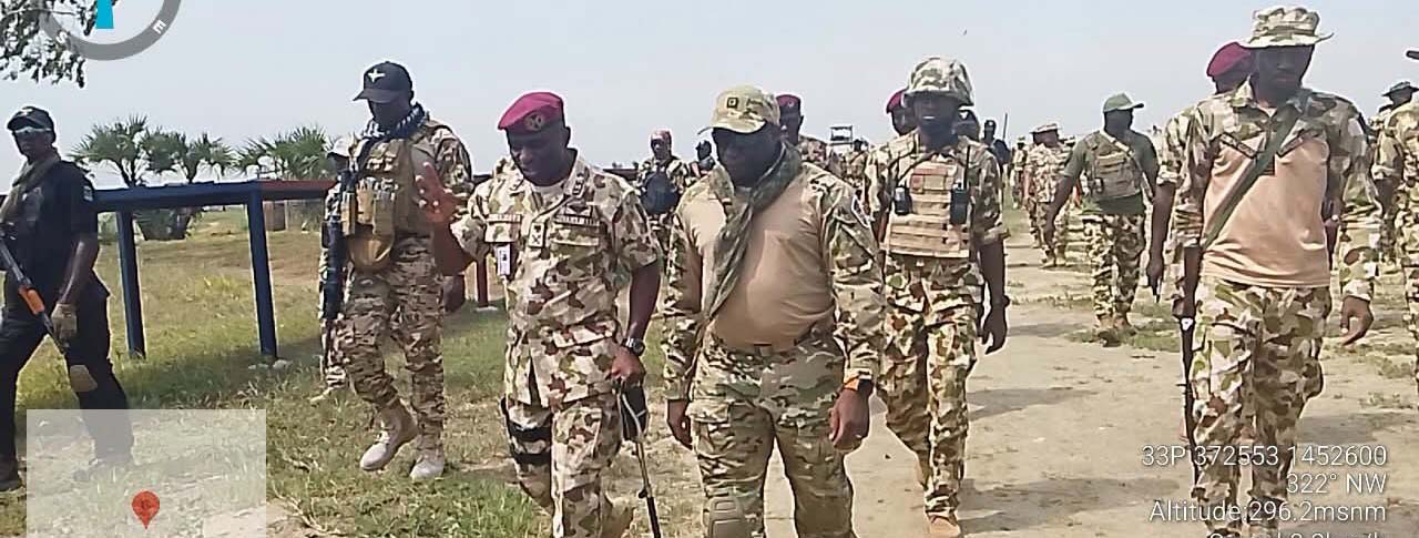 Commander 4 SF Command Tours 403 Amphibious Brigade in Baga